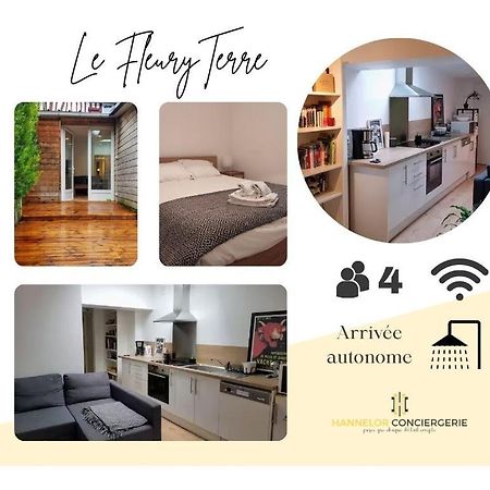 דירות Deville-les-Rouen Fleuryterre - Grand 2 Pieces Avec Terrasse מראה חיצוני תמונה