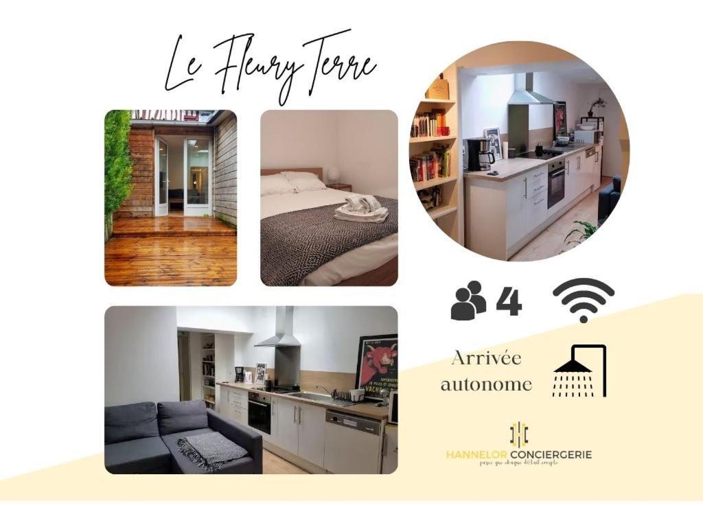 דירות Deville-les-Rouen Fleuryterre - Grand 2 Pieces Avec Terrasse מראה חיצוני תמונה